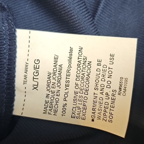 NWT Under Armour Men's Blue Jacket Sz XL - Picture 9 of 9